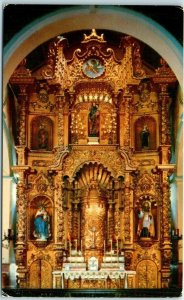 Postcard - The Golden Altar, The Church of San Jose, Panama City