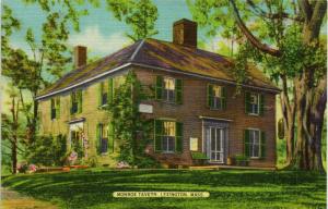 LEXINGTON MASSACHUSETTS MONROE TAVERN