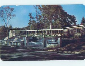 Pre-1980 MOTEL SCENE Hendersonville - Near Asheville North Carolina NC G7655