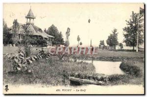 Old Postcard Vichy Golf