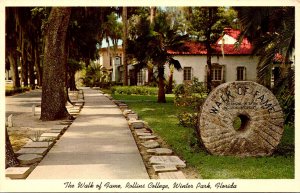 Florida Winter Park Rollins College The Walk Of Fame