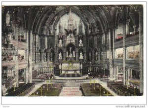 MONTREAL, Quebec, Canada, 1900-1910´s; Interior Of Notre Dame Cathedral