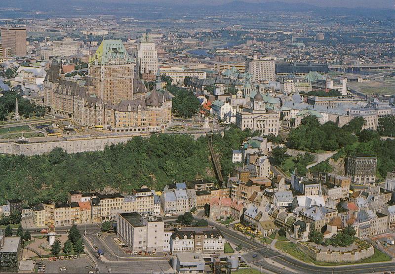 BF26828 the old city  quebec canada   USA  front/back image