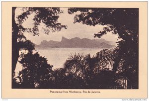 Panorama From Nictheroy, RIO DE JANEIRO, Brazil, 1910-1920s