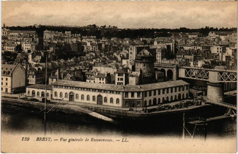 CPA Brest- vue generale de Recouvrance FRANCE (1025607)