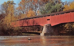 Longest Covered Bridge Lancaster, Pennsylvania PA s 