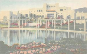 SANTA BARBARA, CA California  SAMARKAND PERSIAN HOTEL  Watercolor Postcard