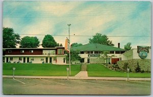 Postcard Port Dover Ontario c1960s Erie Beach Motor Hotel Owner Harold Schneider