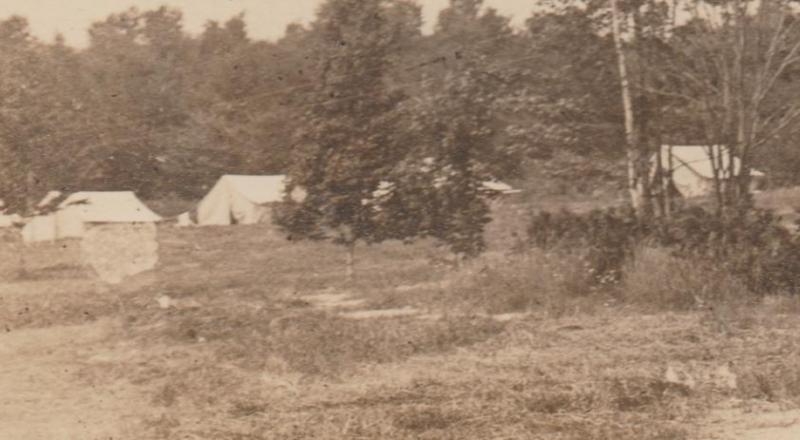 RPPC Camp Maqua near Poland, Maine - pm 1920