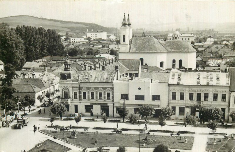 Romania Gherla piata libertatii Postcard