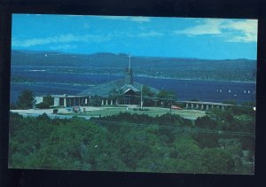 Austin, Texas/TX Postcard, St. Luke's On the Lake Episcopal Church, Lake Travis