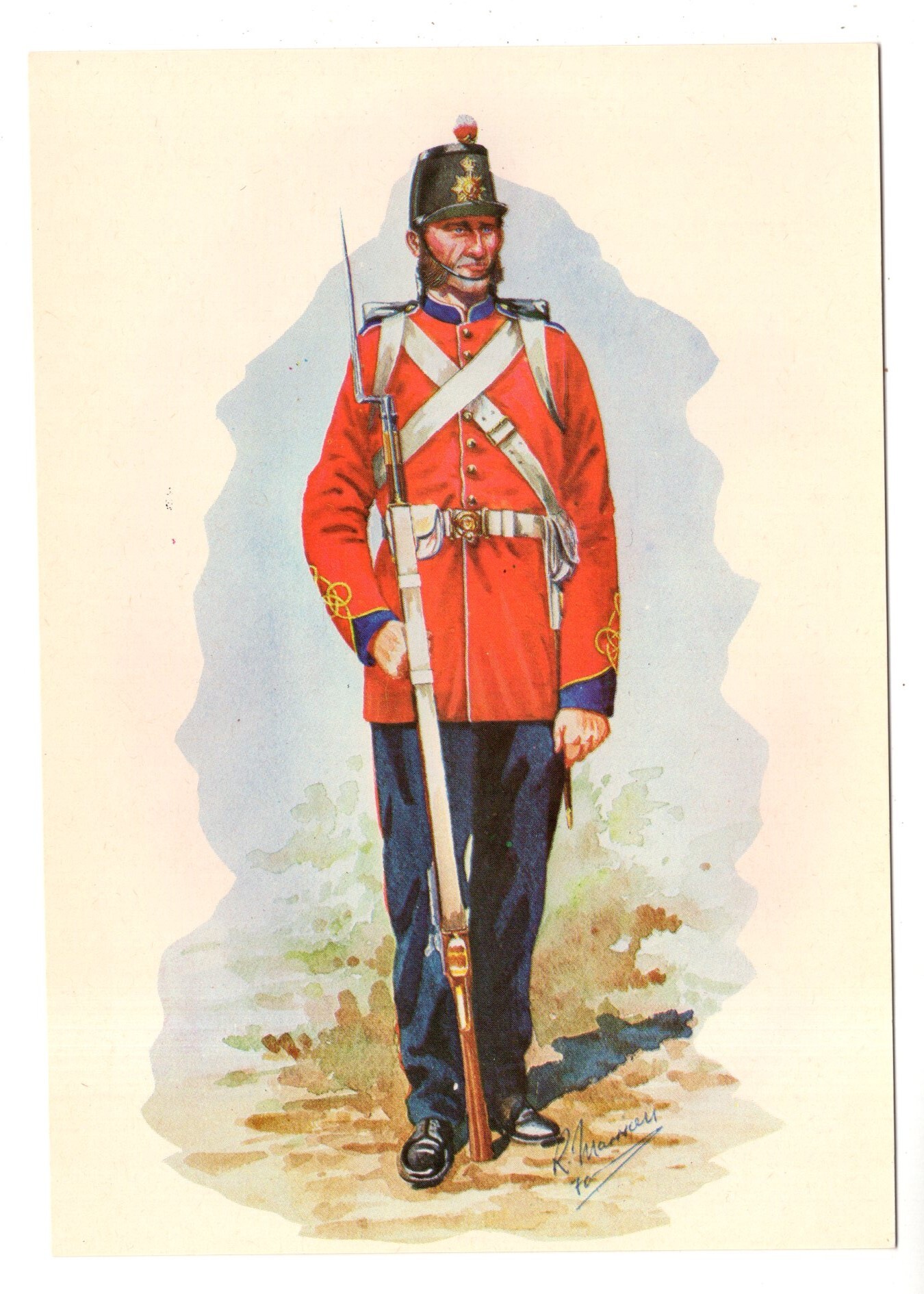 Private, 10th Regiment of Volunteer Militia, Canadian Army Military ...