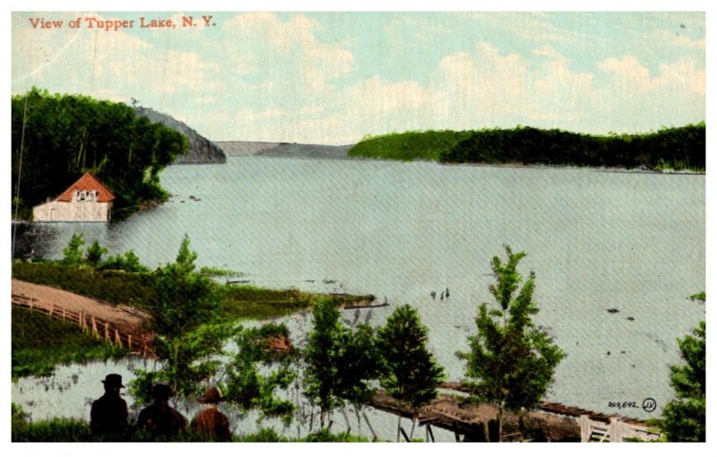 New York  Tupper  Lake , View of lake