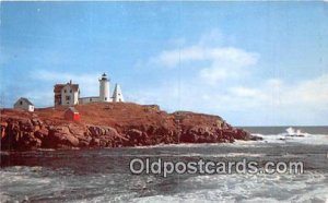 Nubble Light York Beach, Maine, USA Unused 