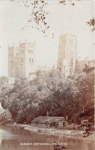 br109750 durham cathedral real photo uk