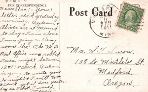 Vintage Postcard 1911 Maple Hill Farm House Building Lake Independence Shore MO