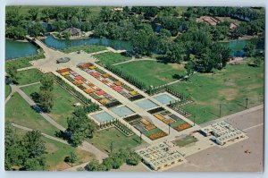 Toronto Ontario Canada Postcard Aerial View Centre Island Metropolitan Park 1960
