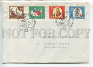 446112 GERMANY 1967 year special cancellations fairy tales by the brothers Grimm