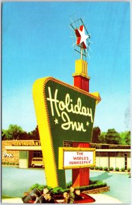 VINTAGE POSTCARD THE HOLIDAY INN AT PRINCETON NEW JERSEY DESK DRAWER CARD c 1970