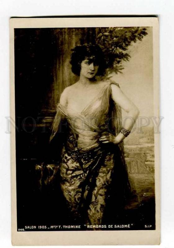 264061 Remorse of SALOME Belly Dancer by THOMINE Vintage SALON