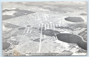 AVON PARK LAKES, Florida FL ~ Aerial View CHAMBER OF COMMERCE 1950s Postcard