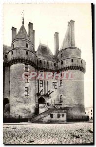 Old Postcard Chateau de Langeais I and L the entrance to Pont Levis