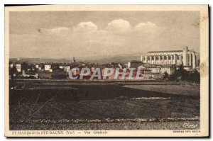 Postcard Old St Maximin la Sainte Baume Var Vue Generale