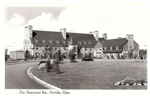 Saguneay Inn Arvida Quebec Canada Vintage Hotel Postcard