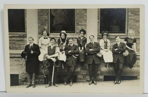 Rppc Young Theater Actors Actresses c1910 Real Photo Postcard O4