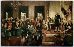 M-109641 Signing of the Constitution Painting Howard Chandler Christy