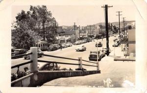 Tijuana Mexico Street Scene Real Photo Antique Postcard K83416