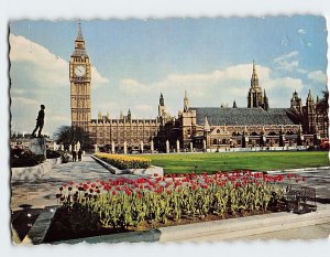 Postcard Houses Of Parliament, London, England