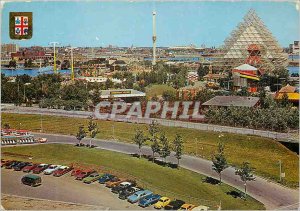 Modern Postcard Montreal Quebec La Ronde