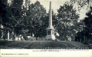 Soldiers Monument - Ipswich, Massachusetts MA  