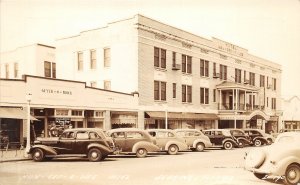 H48/ Sebring Florida RPPC Postcard c1930s Nan-Ces-O-We Hotel geyer Block