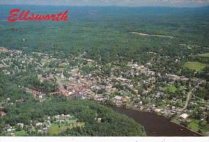 Maine Ellsworth Aerial View