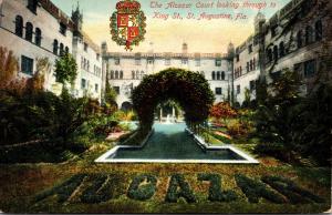 Florida St Augustine Hotel Alcazar Court Looking Through To King Street