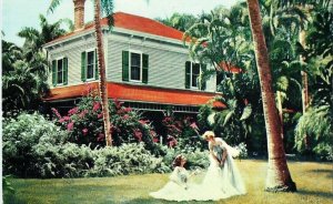 Edison Winter Home Fort Myers Florida Postcard