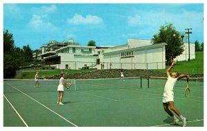 New York  Loch Sheldrake Charles and Lillian Brown's Hotel , Tennis Court