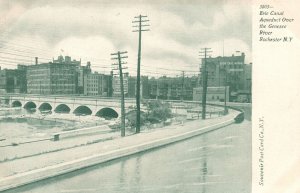 Aqueduct Over the Genesee River Rochester New York NY Vintage Postcard 1900's