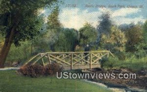 Rustic Bridge, South Park - Quincy, Illinois IL