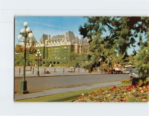 Postcard Empress Hotel, Victoria, Canada