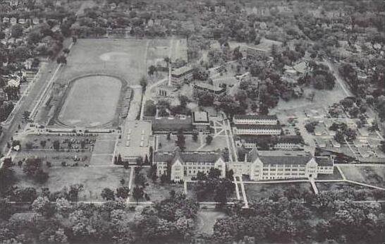 Minnesota St Paul Aerial View College of St Thomas Albertype