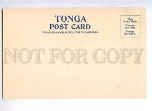 231940 TONGA TOGA Coat of arms STAMPS Vintage Zieher postcard