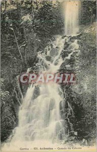 Postcard Old Correze Coiroux Aubazine waterfall