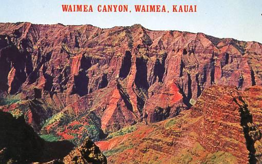 HI - Kauai. Waimea Canyon