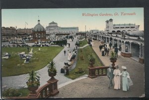 Norfolk Postcard - Wellington Gardens, Great Yarmouth     RS16342