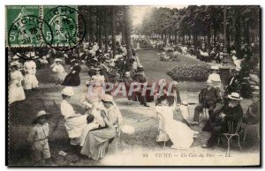 Vichy Old Postcard A corner of the park