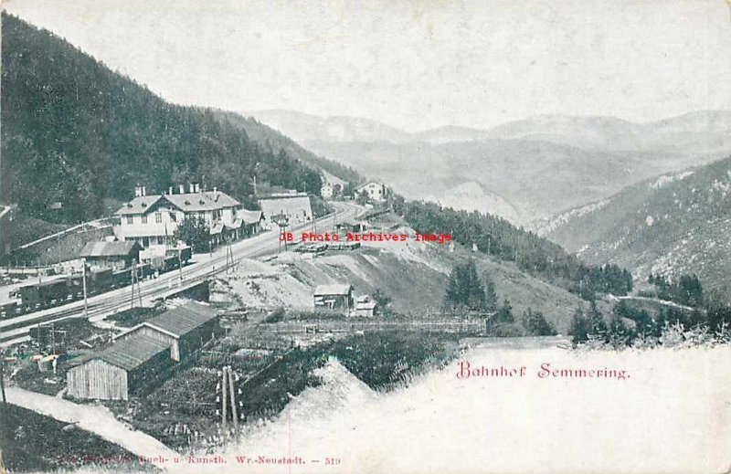 Germany, Bahnhof Semmering, Railroad Station, Unknown No 519 