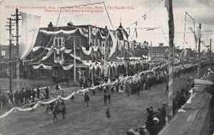 Great Falls Montana B.P.O.E. State Convention, 1908, Bozeman Ladies Band,PC U136